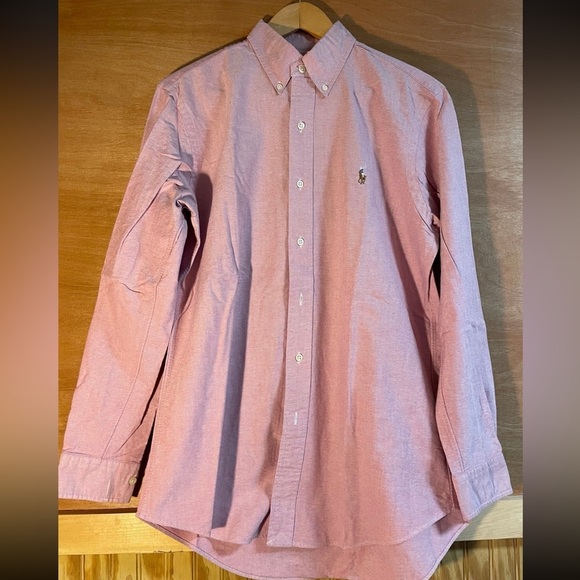 Ralph Lauren Men's Pink Button-Down Shirt - Picture 3 of 5